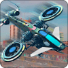 City Drone 3D Attack - Pilot Flying Simulator Game