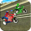 Bike Alien Hero Stunt Simulator - Super Driver