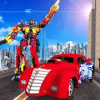 Futuristic Car Robot Transforming Simulator