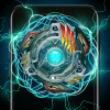 Neon beyblade games fidget spinner toys