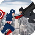American Captain vs Armored Darkhero