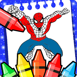 Super Heroes Coloring Book加速器