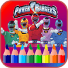 Power Rangers Coloring Book加速器