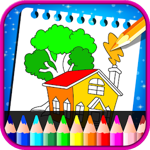 House Coloring Book - Colorin Book For Kids加速器