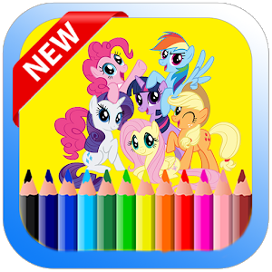 Little Pony Coloring Books加速器