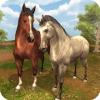 Virtual Wild Horse Family Sim : Animal Horse Games