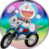 doraemon monster game bike race