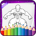 Spider Superhero Coloring: Detailed Coloring Pages