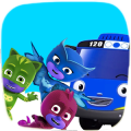 Pj Mask Hero Tayo Bus Bubble