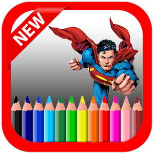 Coloring Book Of Super Hero加速器