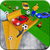 Superhero Car Racing Games:Mega Ramp Stunts加速器