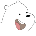 ice bear in Super Runner Bare Bear Adventure Time