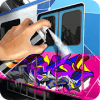 Draw Spray Graffiti Train