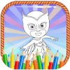 PJ Heros Masks Coloring Pages 2018