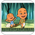 subway adventure of super upin dan kawan