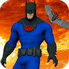 Flying Bat hero: league of vigilante superheroes