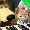 Masha and Bear : Piano Magic Tiles Game For Kids