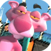 Panther Run in pink world加速器