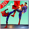 Superhero Fighting Games Grand Ring Arena Battle