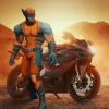 Superhero Bike Stunt Racing fever (kids game)