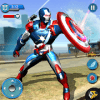 Flying Robot Captain Hero City Survival Mission