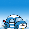 Doraemon Car Nice Day