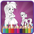 Coloring For Equestria Girls