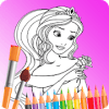 Princess Game - Coloring Book
