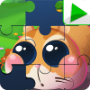Cute Animal Jigsaw Puzzle Game for Kids