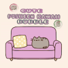 Cute Pusheen Cat Kawaii Bubble加速器