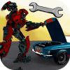 Car Robot Transformation: Car Mechanic Robot Game