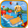 Real Stuntman Water Run Wipeout Free Games 2018