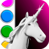 Unicorn 3D Coloring Book加速器