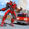 Truck Robot Fire Fighter Real War Simulator *