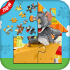 Jerry cat jigsaw puzzle Toms加速器