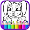 Coloring Bunny Cartoon Page Painting加速器