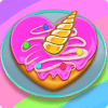 Cooking Donuts - Unicorn Dessert Games