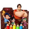 coloring wreck it ralph for fans