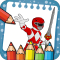 Coloring Book for Power Hero Rangers