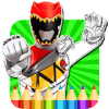 Coloring Book Of Power Ranger加速器