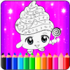 Coloring Book For Shopkins lovers