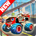 Blaze Truck Monster Machine 4X4 Racing Rush