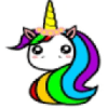 Unicorn - Color by Number pixel art coloring game