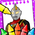 Coloring Book for Ultraman Super Hero Zero加速器