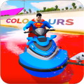 Superheroes Jet Ski Stunts Speed Racing Games