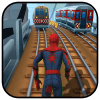 Subway Rush Spider 3D Super Hero Adventure