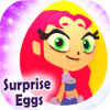 Teen Eggs Surprise Titans Go Doll opening toys pop