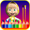 Masha and The Bear Coloring加速器