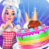 Unicorn Ice Cream Cake Maker : Sweet Dessert Shop