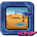Knf Escape From desert using helicopter
